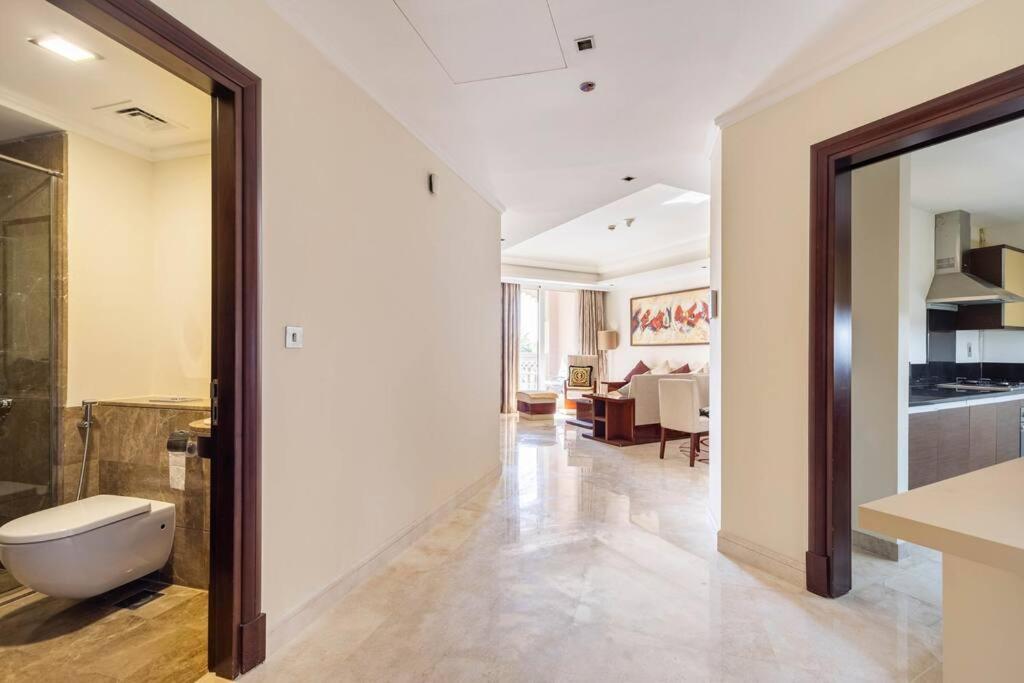 Luxury 1 Bedroom With A Private Beach Taj Granduer Residence At Palm Dubái Exterior foto